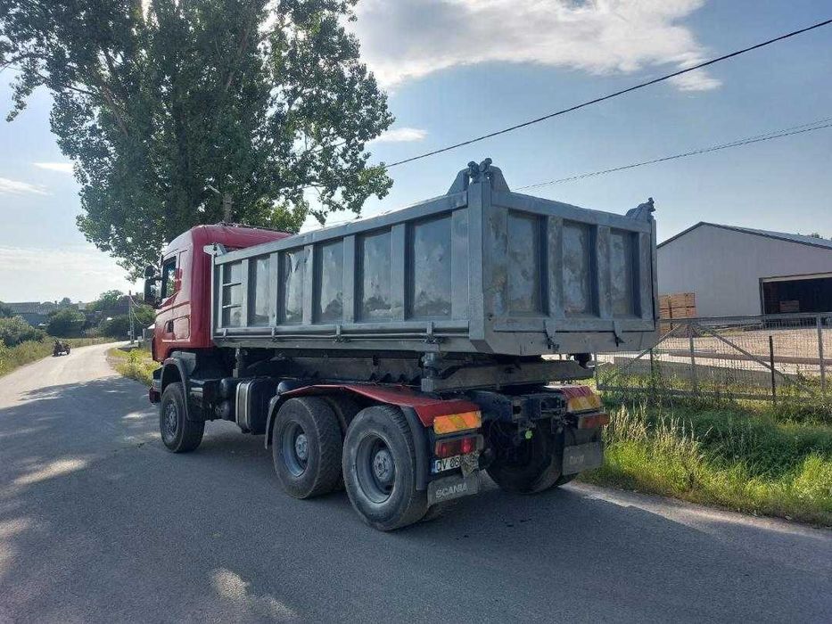 Scania R420 basculabil 6x6
