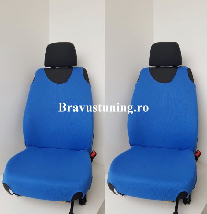 Set 2 piese maieu din bumbac fara burete pentru 2 scaune fata