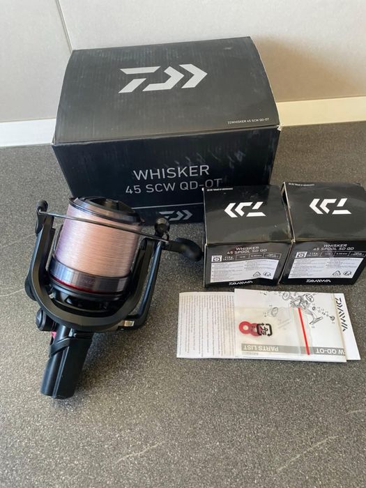 Vand mulineta DAIWA WHISKER 45 SCW QD OT