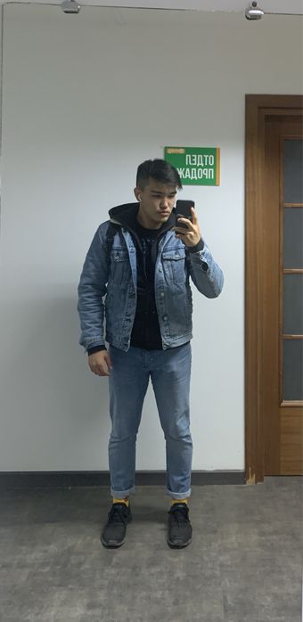 Продам джинсовку с мехом