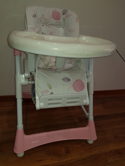 Розов стол за хранене Chipolino