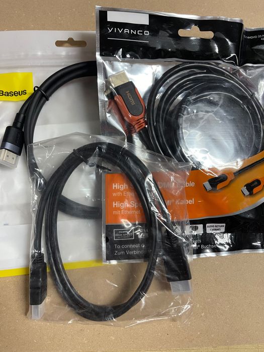 HDMI кабели 3 броя