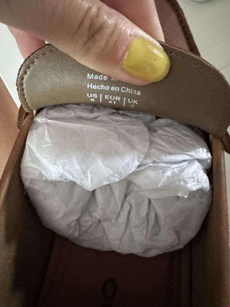 Pantofi/mocasini barbati din piele Aldo, potrivit marime 42