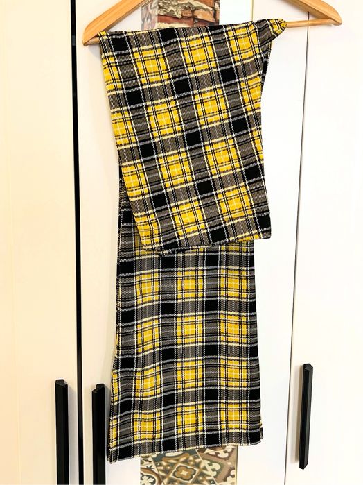 Кариран панталон Н&М