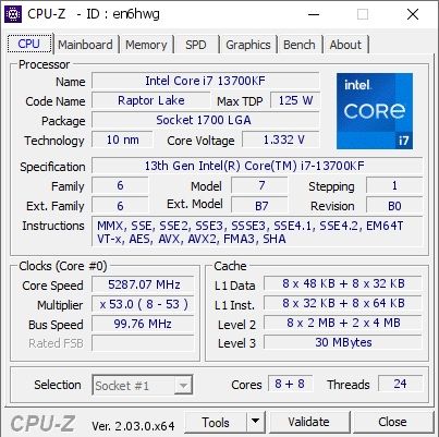 Core i9 13900ks мощный проц