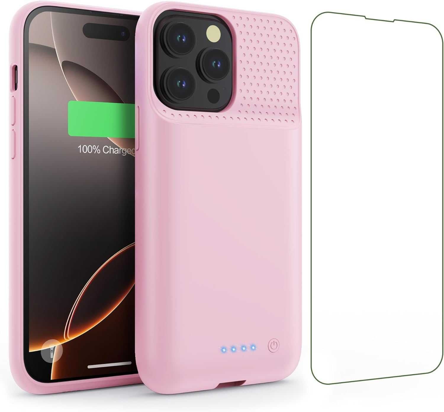 Кейс с батерия Feob за iPhone 16 Pro Max (6.9 инча), 8600 mAh