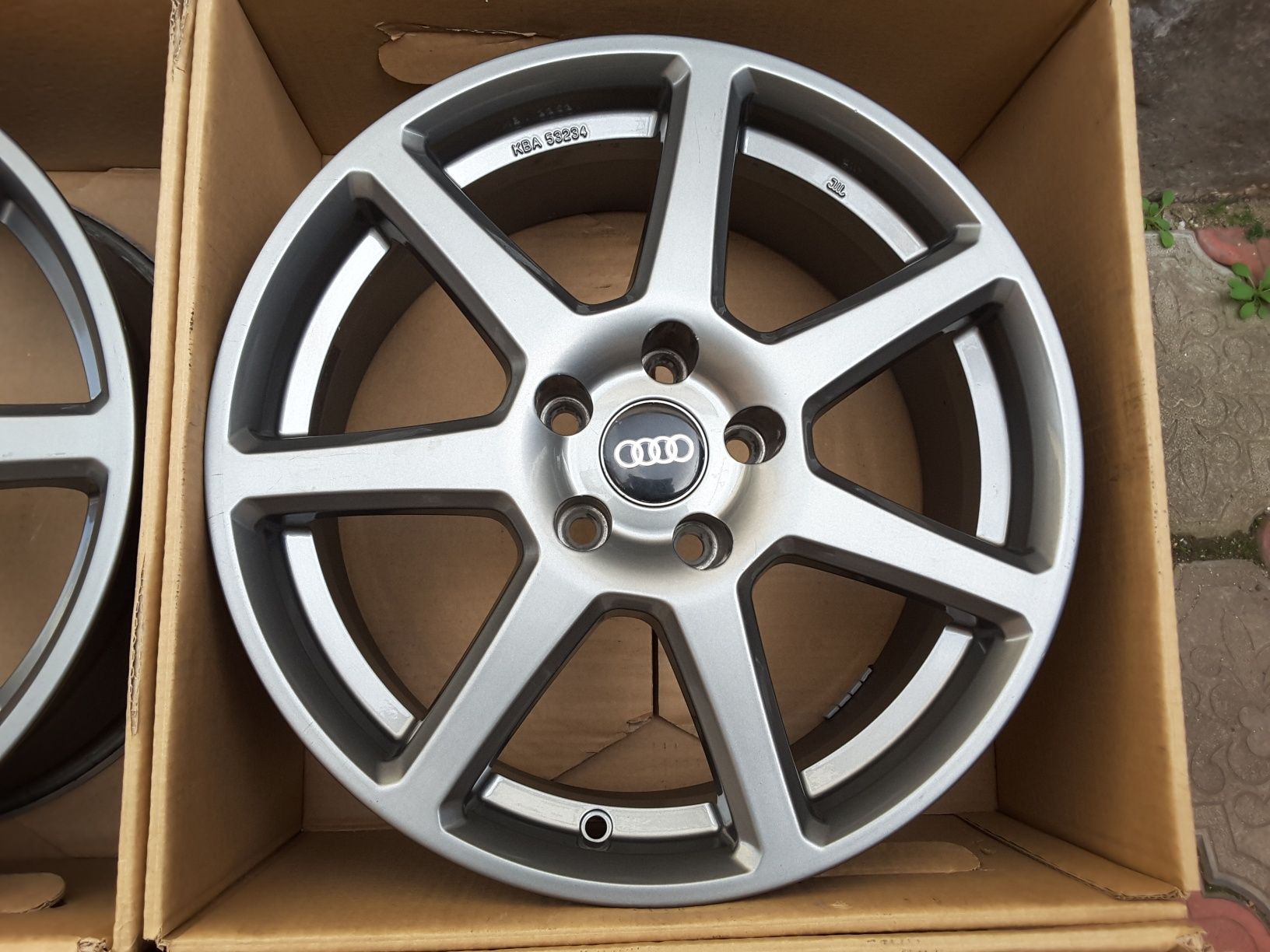 jante aliaj 17; 5x112; Audi A4B8, A4B9, A5, A6C7, A6C8, Q3, Q5