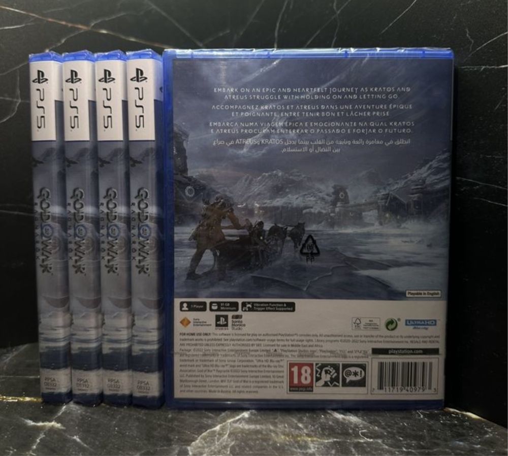 PS5 God of War Ragnarok (Новая в упаковке)