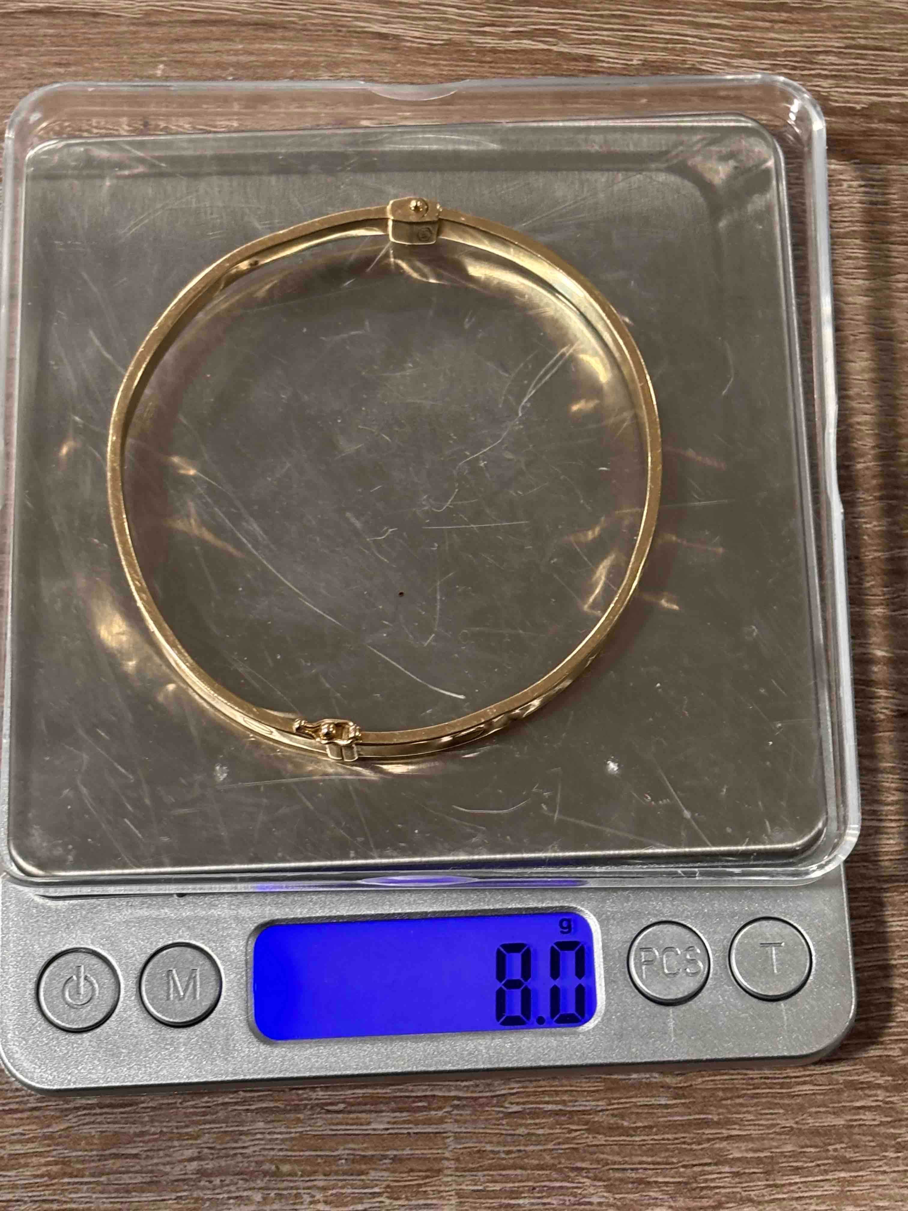 Предлагам Златна Гривна Тип Cartier 14 Карата Проба 585 8,Гр