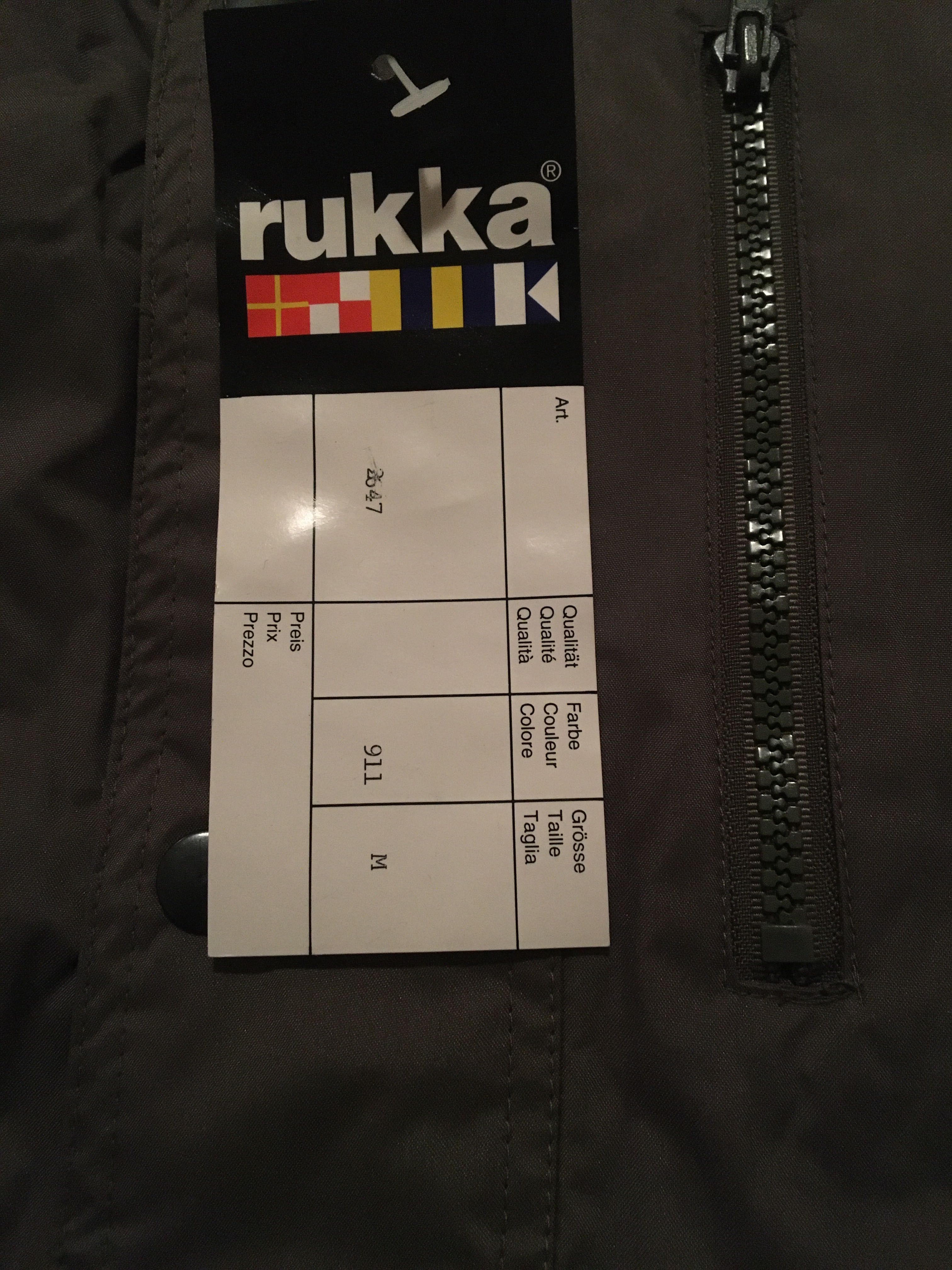 Елек на швейцарската фирма Rukka- M