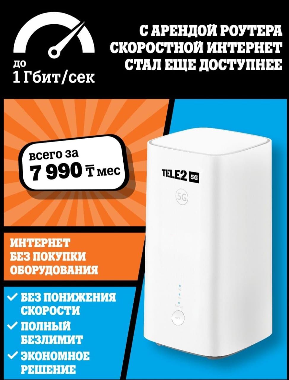 5G  wi fi роутер Аренда 7990