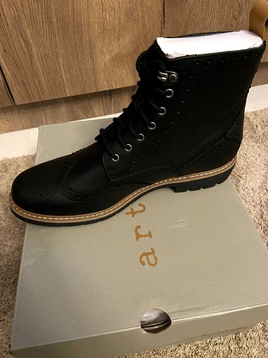 Cizme barbati Clarks Batcombe Lord negre marime 43 46 Noi