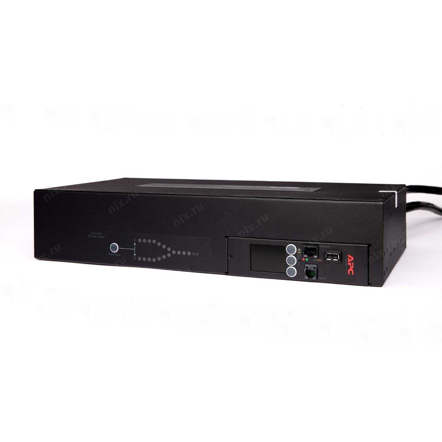 Распределить питания APC Rack ATS, 230V, 32A, IEC 309