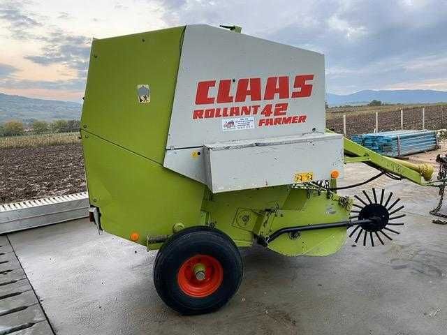 Presa balotiera Claas Rollant 42 46 an 2014 balot 120 x 120 ata plasa