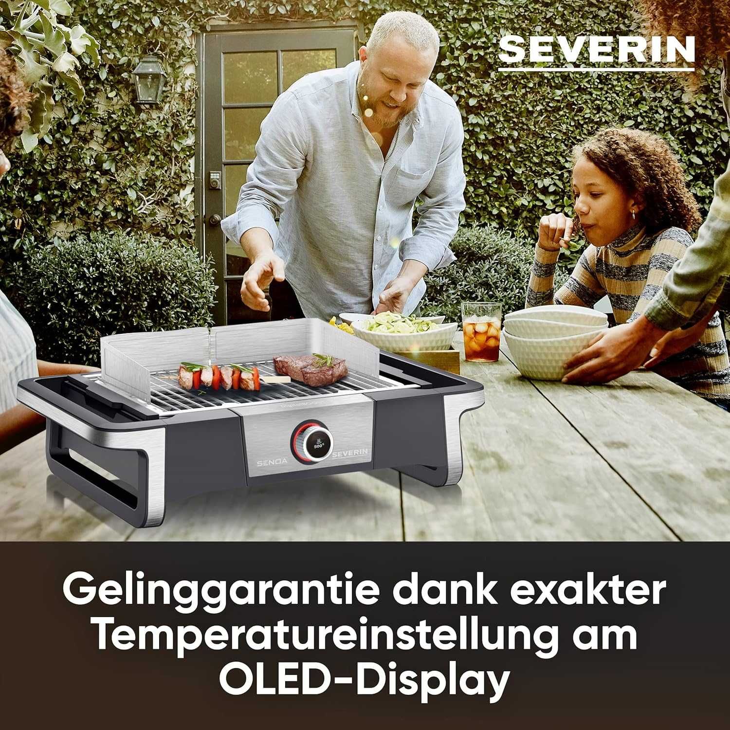 Грил скара Severin Senoa Digital Boost (PG 8114) 3000W