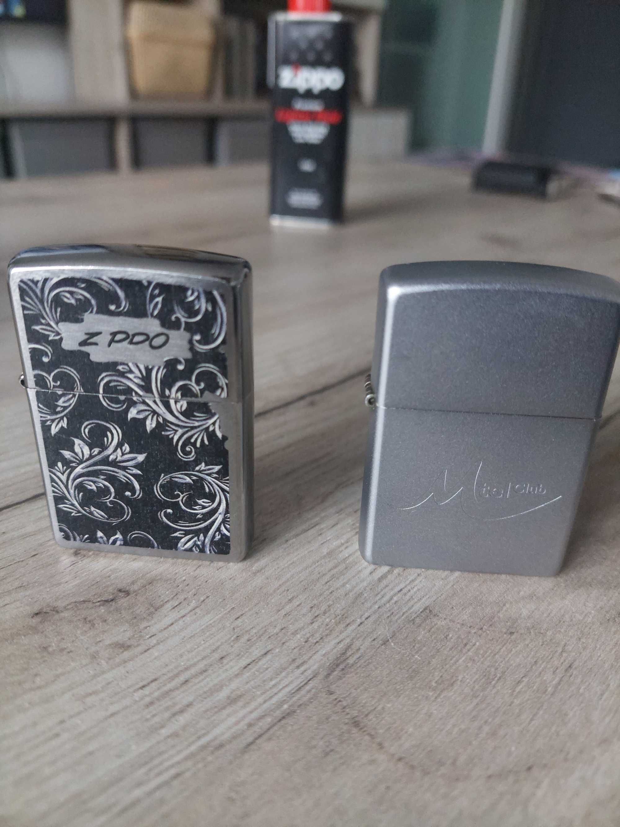 Zippo Slim запалка и стандартни Zippo