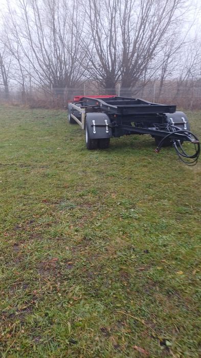 Remorca abrollkipper huffermann