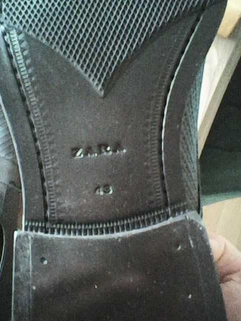 pantofi Zara piele