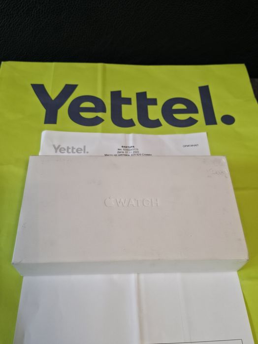 ЧИСТО НОВ 49mm Apple watch Ultra 2 Гаранция Yettel 2027 Natural Navy