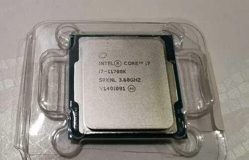 Intel core i7 11700K