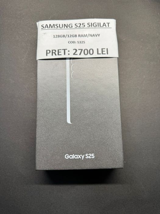 Amanet Vitan-AG.SOCULUI-Samsung s25 sigilat
