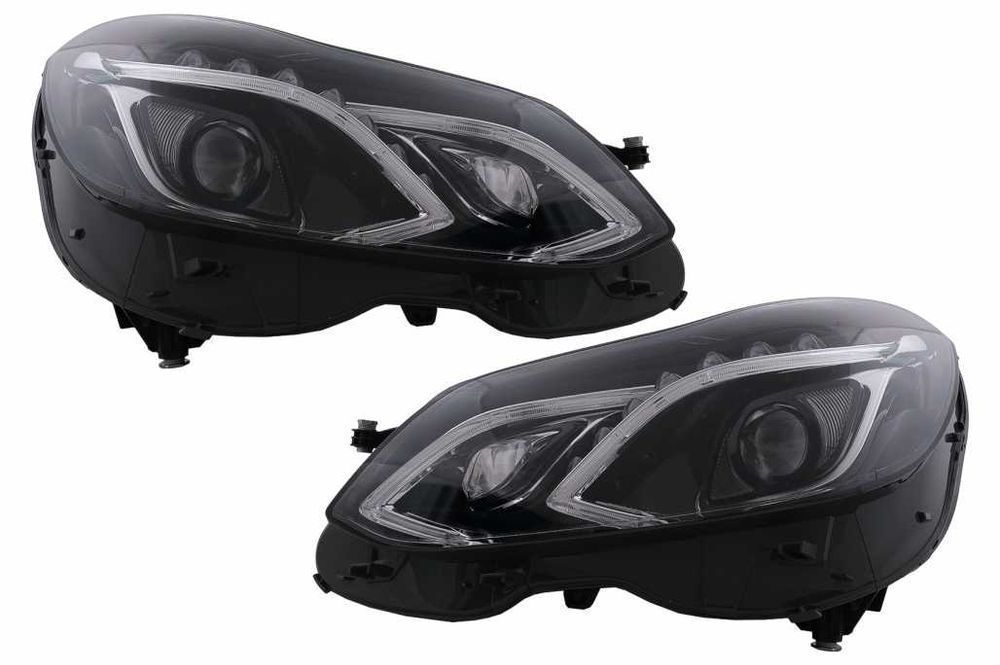Faruri LED Xenon MERCEDES E-Class W212 (2009-2012) Facelift Look