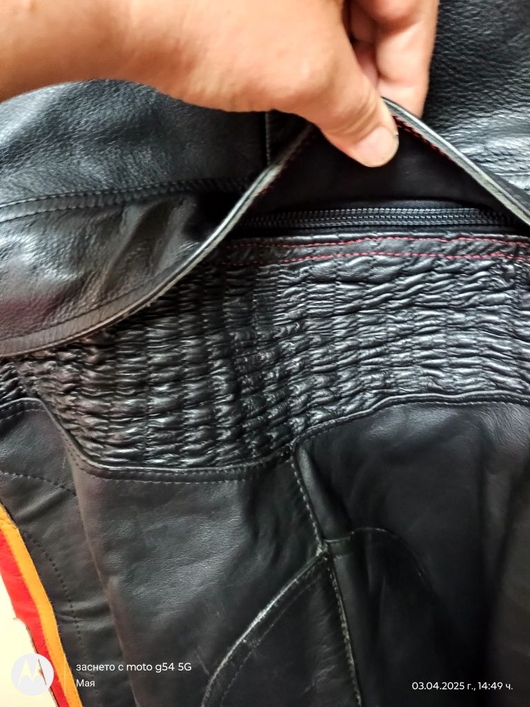 Мото екип цял, кожа, р-р -М,  Dainese