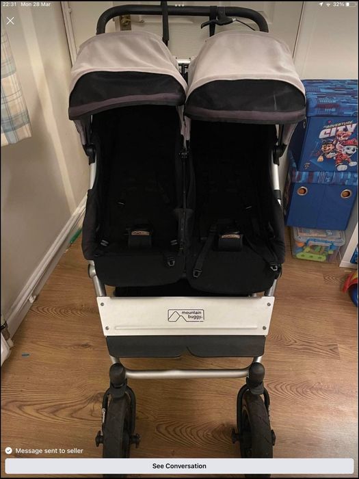 carucior gemeni  mountain buggi duet