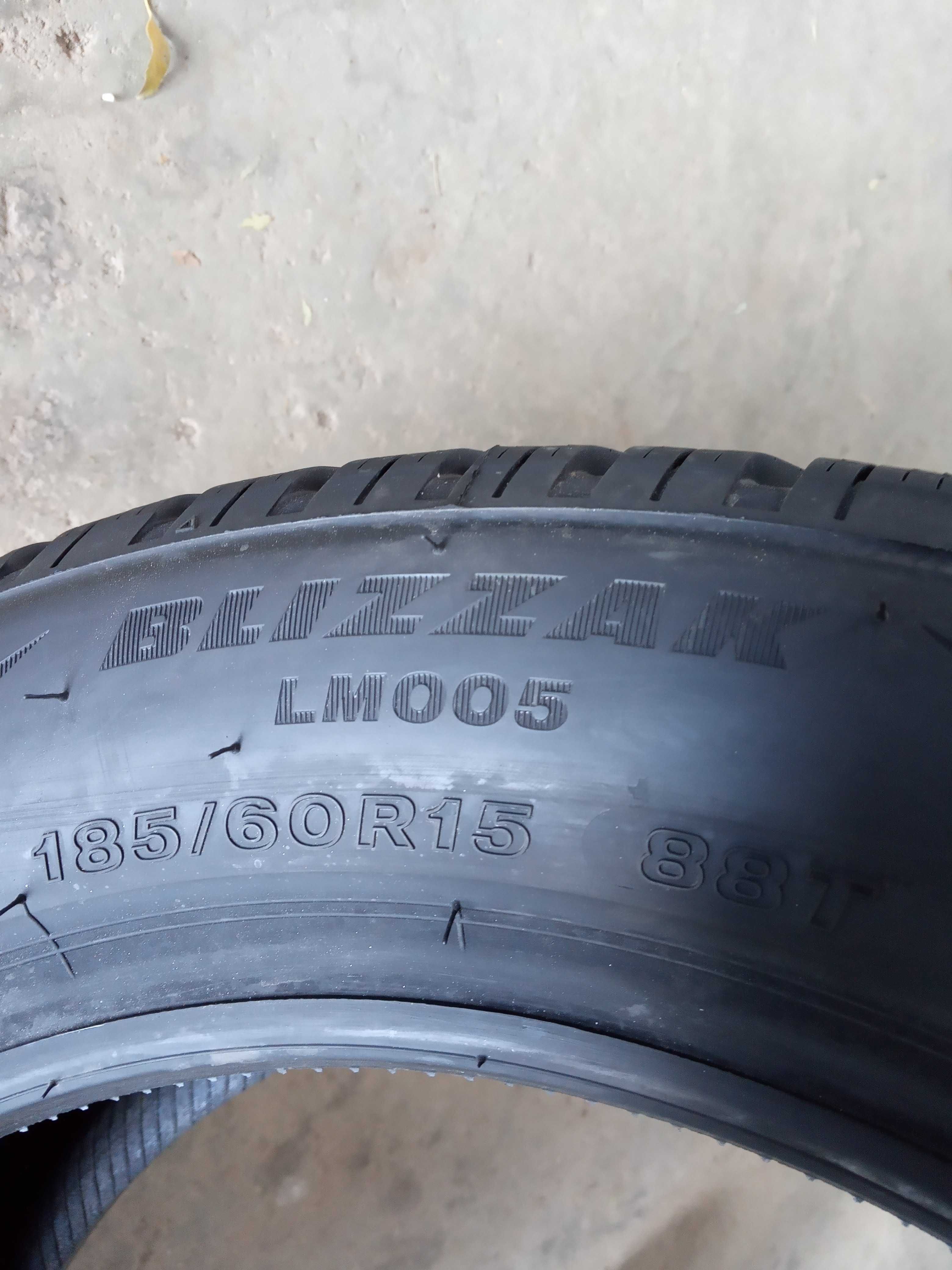 2 Нови зимни гуми 185/60R15 Bridgestone Blizzal LM005 XL 88T DOT1324