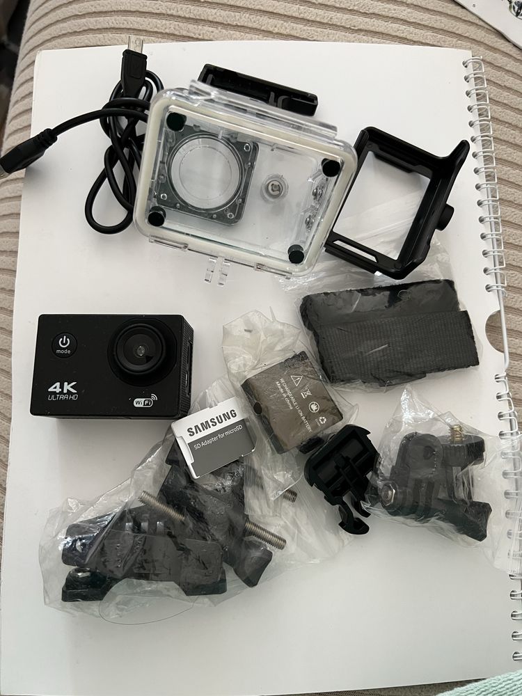 Камера 4k подводно снимане