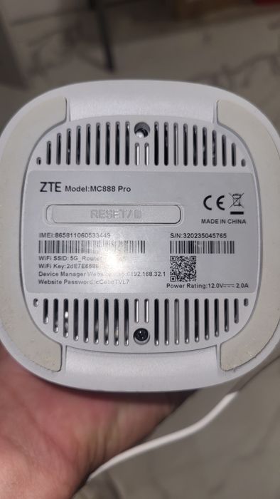 zte 5g mc 888 pro
CEX MADEINCHINA
RESET/D