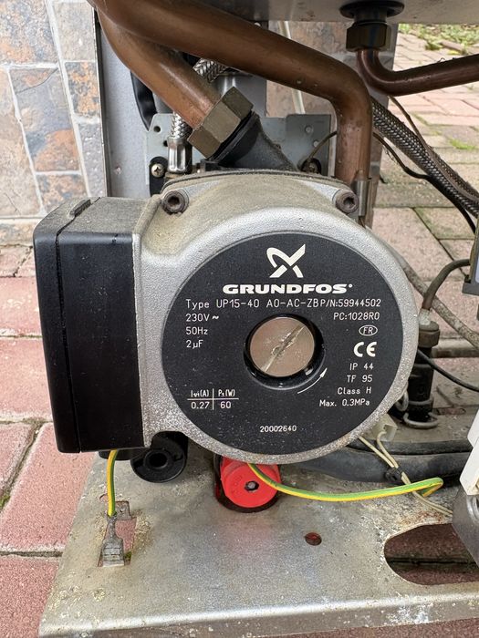 Centrala termica gaz Beretta - pentru piese/proiect, cu pompa Grundfos