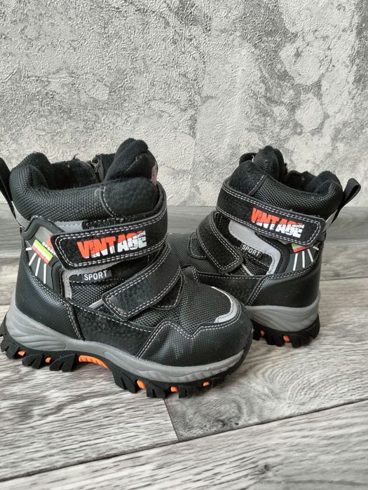 Сапоги зимние для мальчика 27 размер