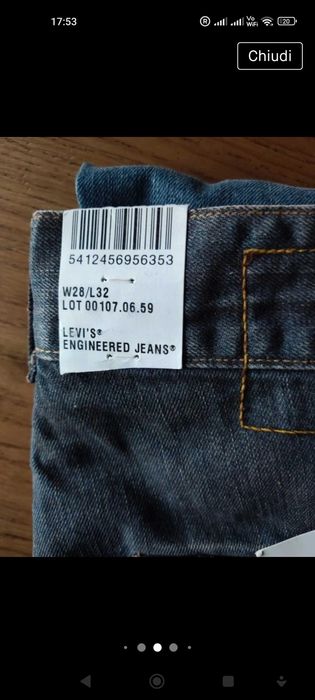 Levi's Engineered bootcut