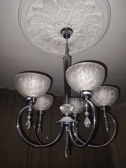 Люстра 5-тирожковая 2 шт.