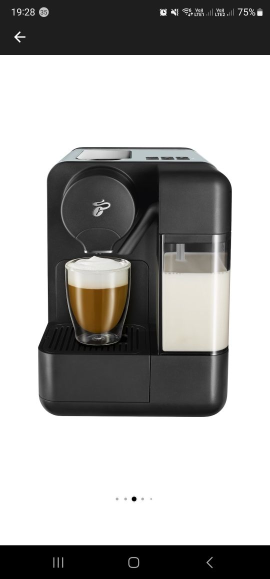 Espressor Tchibo Cafissimo milk soft mint, rezervor apa 1.2l, rezervor