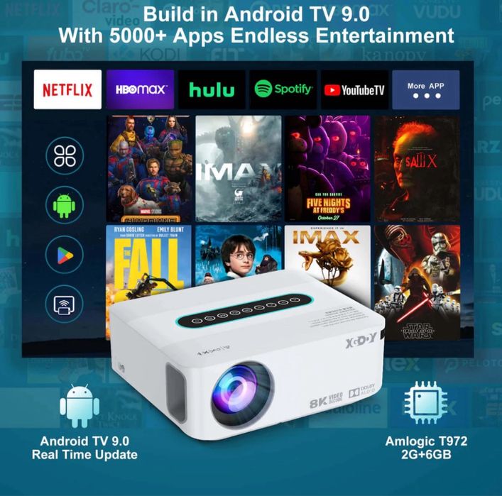 XGODY X1 | Native 1080P Projector 4K проектор