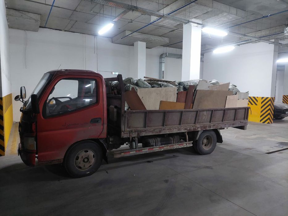 Вывоз мусор старый мебель демонтаж уборка