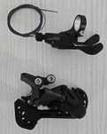 Maneta + Schimbator Shimano Deore SLX RD-M4120 + M4100 - 10 11 viteze