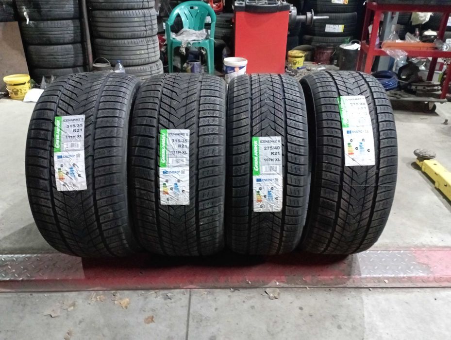 Set Anvelope Mercedes GLE 315/40/21 Cu 275/45/21 Noi De Iarna