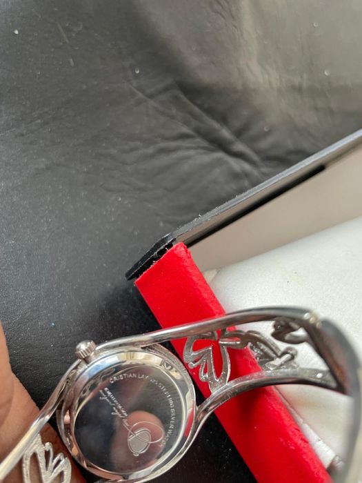 Ceas Cristian Lai de dama din argint 925,stare impecabila,model deoseb