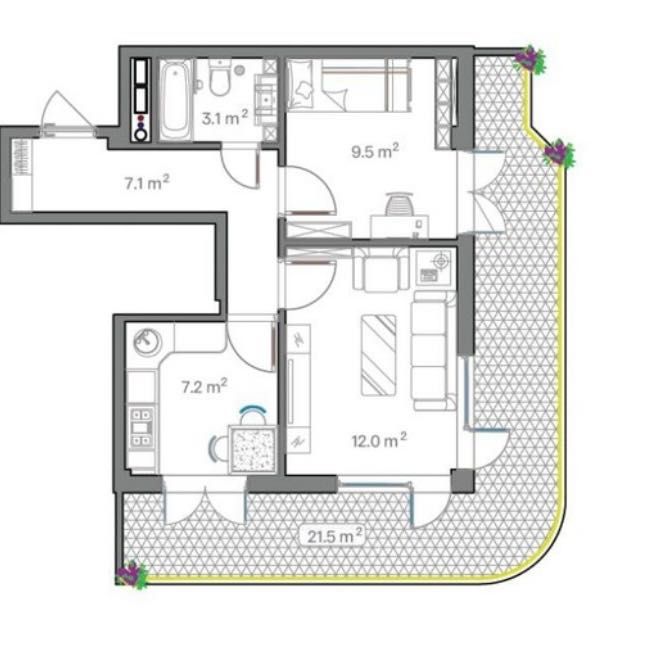 Продается квартира.Своя.Кадастр есть,Хон Сарой,Мирабад
