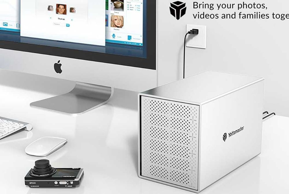 Yottamaster кутия за 5 хард диска Type-C RAID PS500RC3