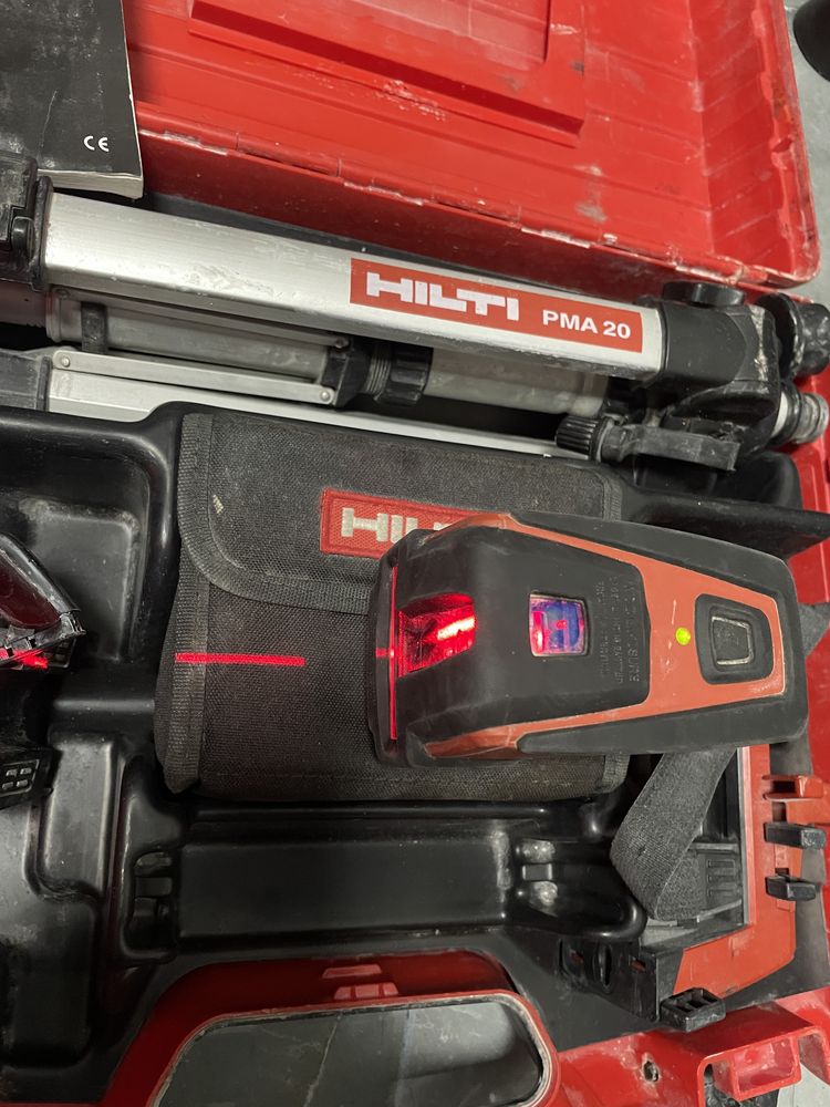 Hilti pmc-46 комбиниран точков и линеен лазер