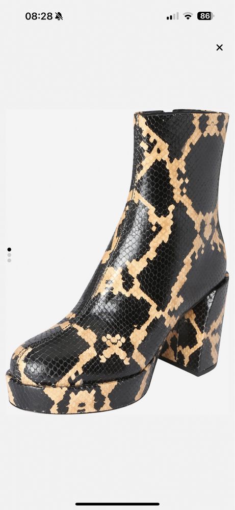 Botine 'NAOMI'3.1 Phillip Lim pe Negru nr 37
