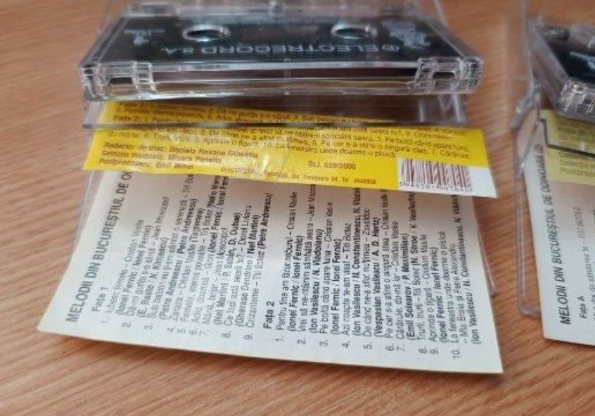 Casete audio originale Bucurestiul de odinioara