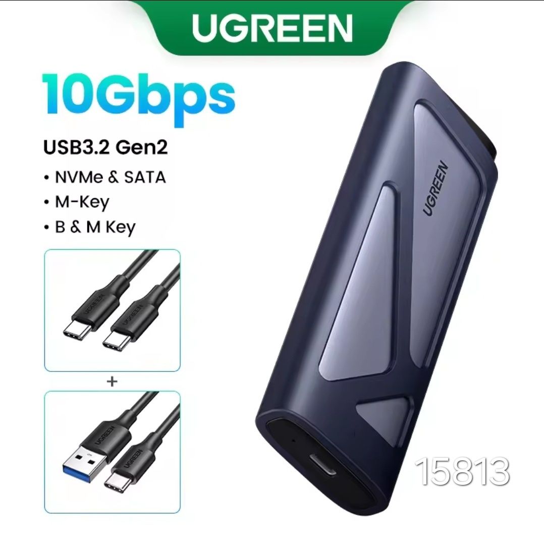 Ugreen M.2 NVMe SSD Case Корпус ССД
