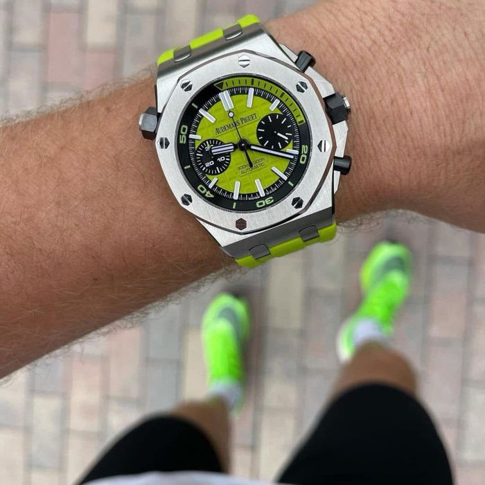 Ap Royal Oak Offshore Diver Green