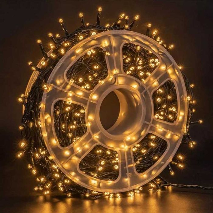 Instalatie de Craciun LED 100m/480 (Alb Cald/Rece/Multicolor/Albastru)