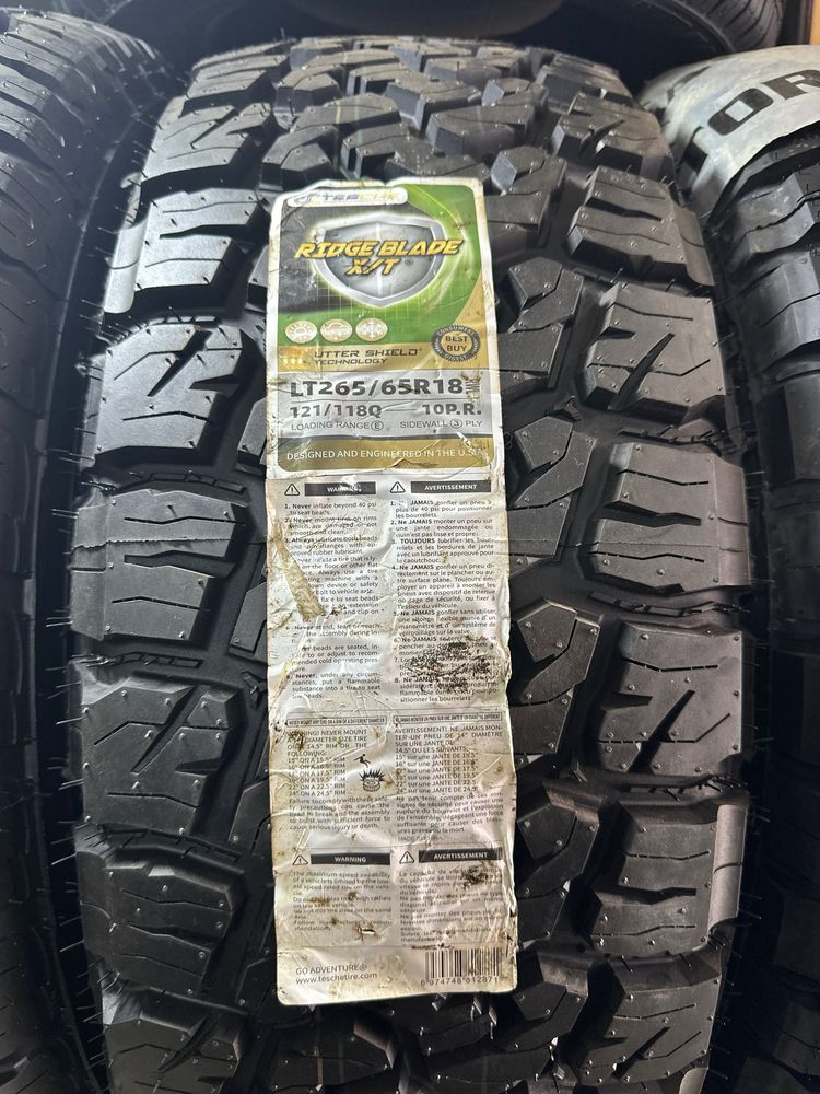Ridge Blade Tesche Tires X/T официальный магазин в Ташкенте